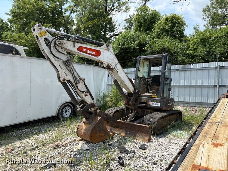 2021 Bobcat E60 mini excavator - YA3914