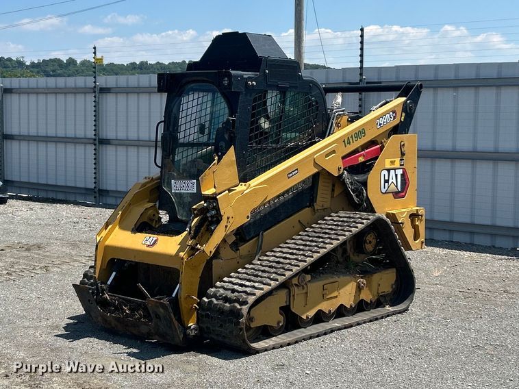 2019 Caterpillar 299D3 XE tracked skid steer loader - YA4030