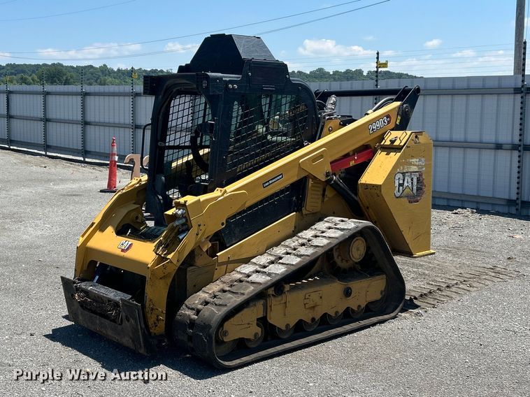 2021 Caterpillar 299D3 XE  tracked skid steer loader - YA4032
