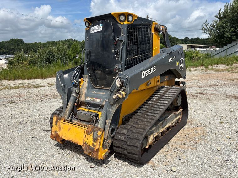 2025 John Deere 335P-Tier tracked skid steer loader - YA4180
