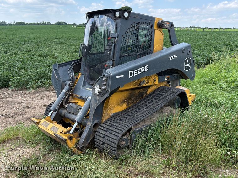2021 John Deere 333G tracked skid steer loader - YA4232