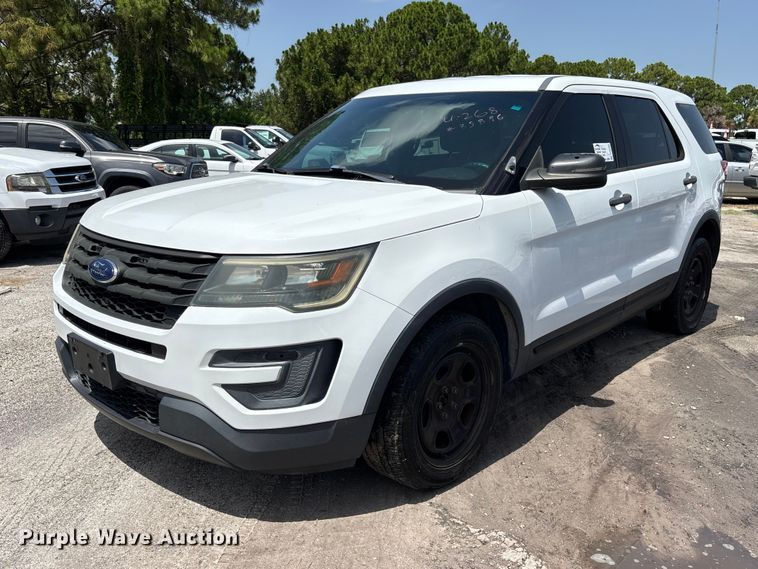 2016 Ford Explorer Police Interceptor SUV - DU6399