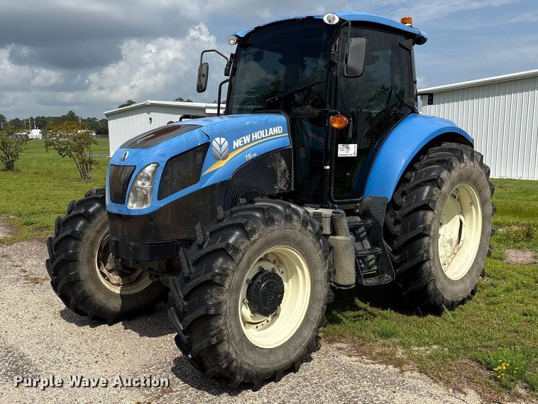 2014 New Holland T5.115 MFWD tractor - EF1294