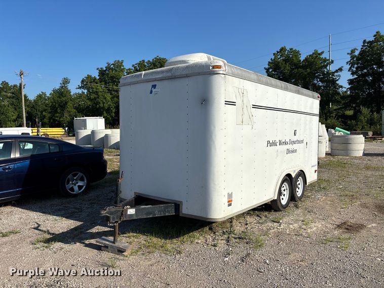 1998 Pace American CS714TA2 enclosed cargo trailer - ER3123