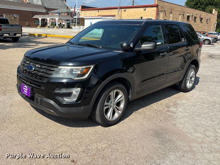 2017 Ford Explorer Police Interceptor SUV - ER3167