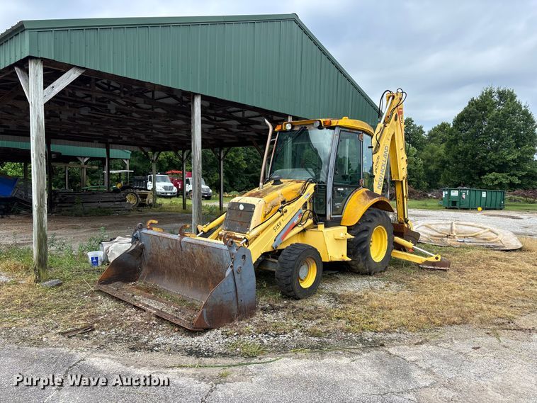 2001 New Holland LB90 backhoe - ER3175