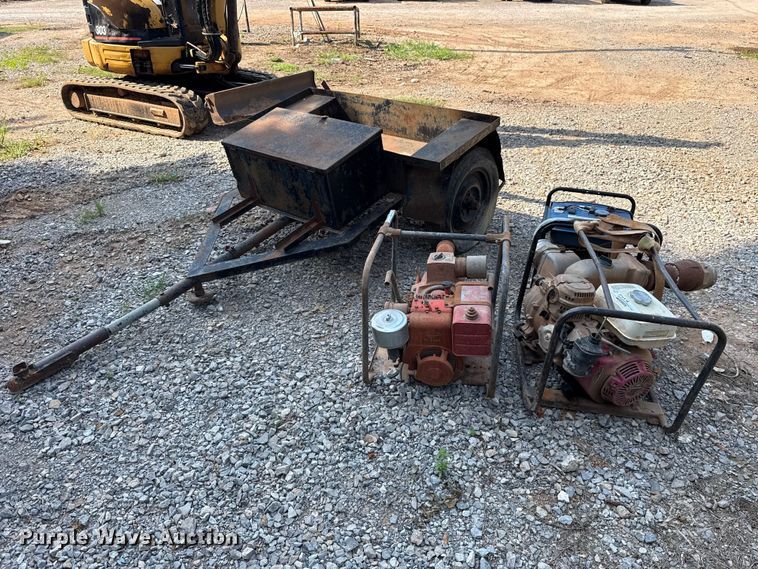 Shop built welding trailer - ET6478