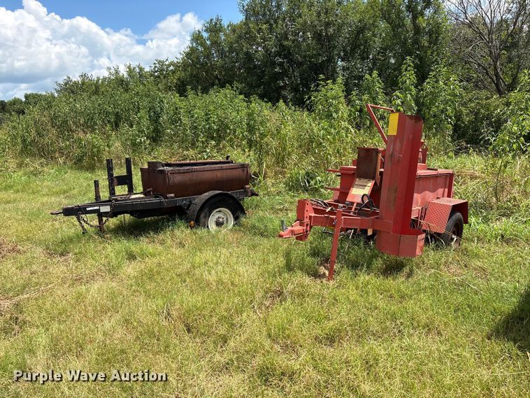 (2) Asphalt hot patch trailers - ET6494