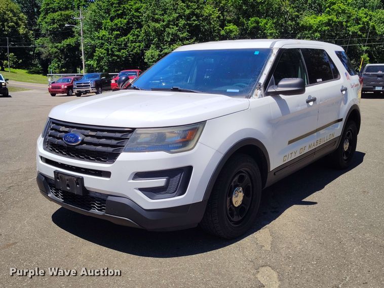 2016 Ford Explorer Police Interceptor SUV - EW1039
