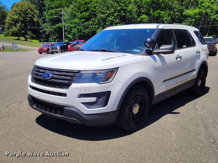 2018 Ford Explorer Police Interceptor SUV - EW1040