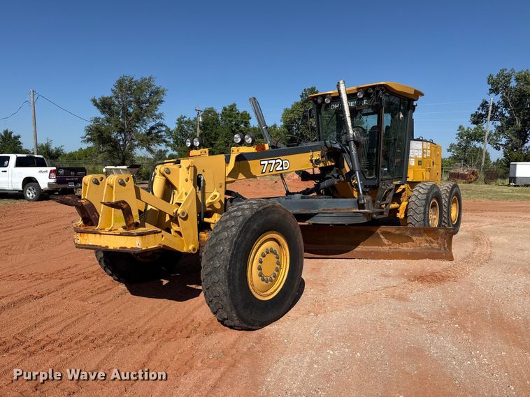 2007 John Deere 772D motor grader - EW4109