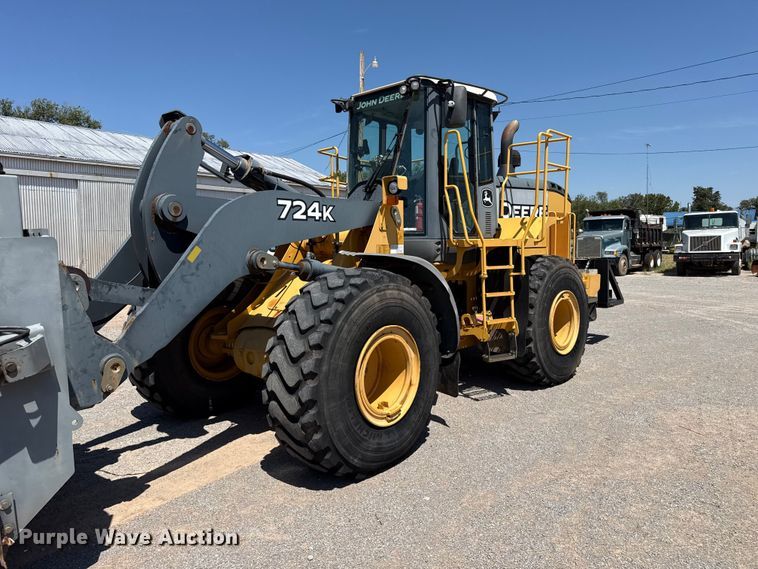 2012 John Deere 724K wheel loader - EW4112