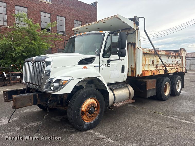 2012 International 7400 dump truck - FB8867