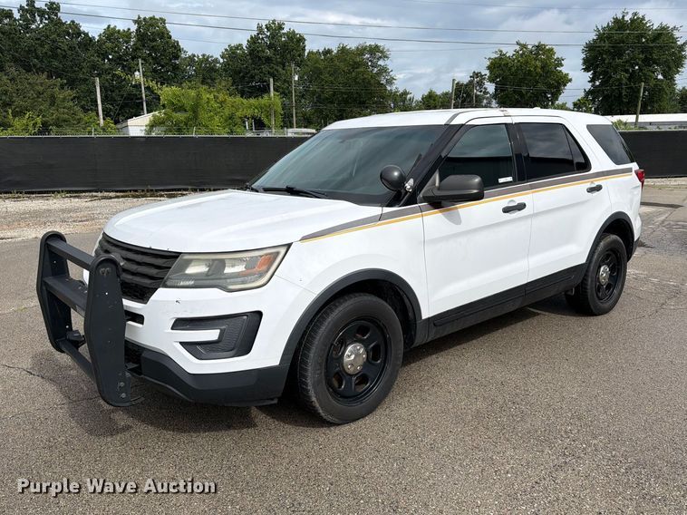2016 Ford Explorer Police Interceptor SUV - FC3244