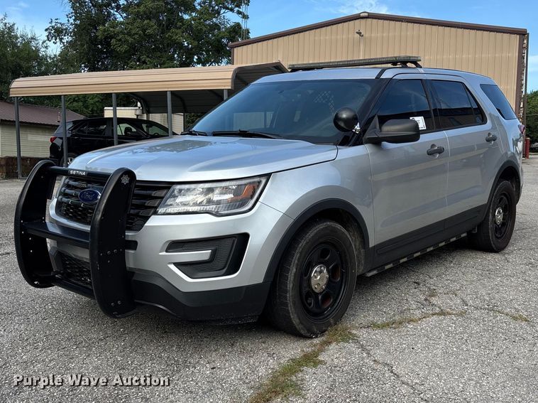 2019 Ford Explorer Police Interceptor SUV - FG0543