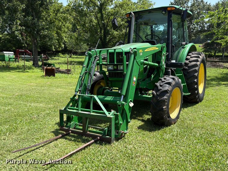 2010 John Deere 6115D MFWD tractor - FK5026