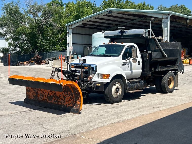 2008 Ford F750 Super Duty dump truck - FT6018
