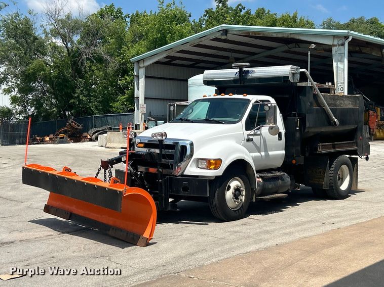 2008 Ford F750 Super Duty dump truck - FT6019