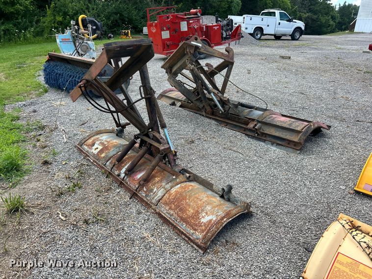 (2) snow plows - FT6049