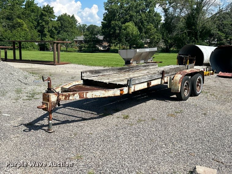 1998 Shop built utility trailer - FT6067