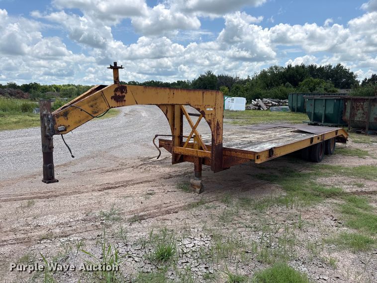 1978 Belshe T-8 equipment trailer - NK9239