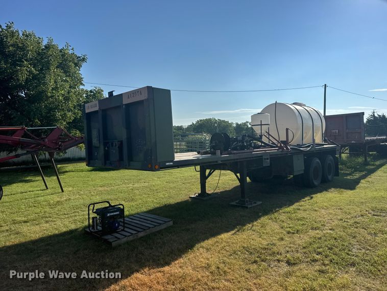1986 Dyna M871A flatbed trailer - DY3002