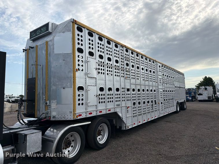 2006 Merritt 53X102X15XNX18X019X00SAMW livestock trailer - EG9295