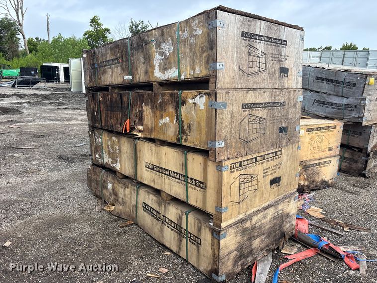 (4) Valley Pioneer MSC1220F livestock sheds - ET0243