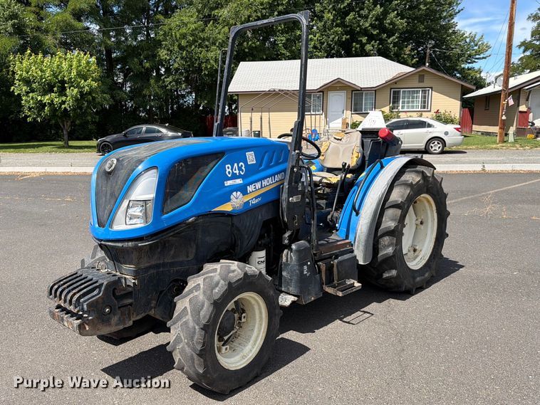 2018 New Holland T4.80V MFWD tractor - ET0699