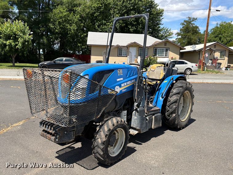 2018 New Holland T4.80V MFWD tractor - ET0700