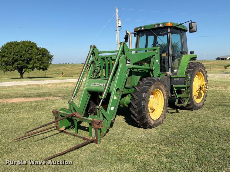 1996 John Deere 7800 4WD tractor - EW0319