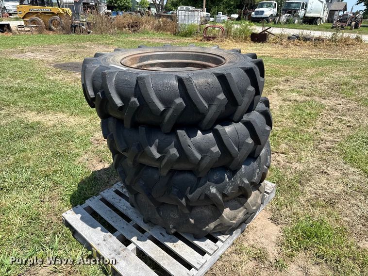 (4) Good year 11-24.5 tires and wheels - EX2104
