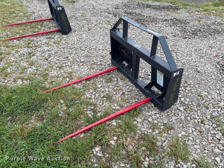 2025 LandHonor BS-12-2500G skid steer bale spear - EX2136