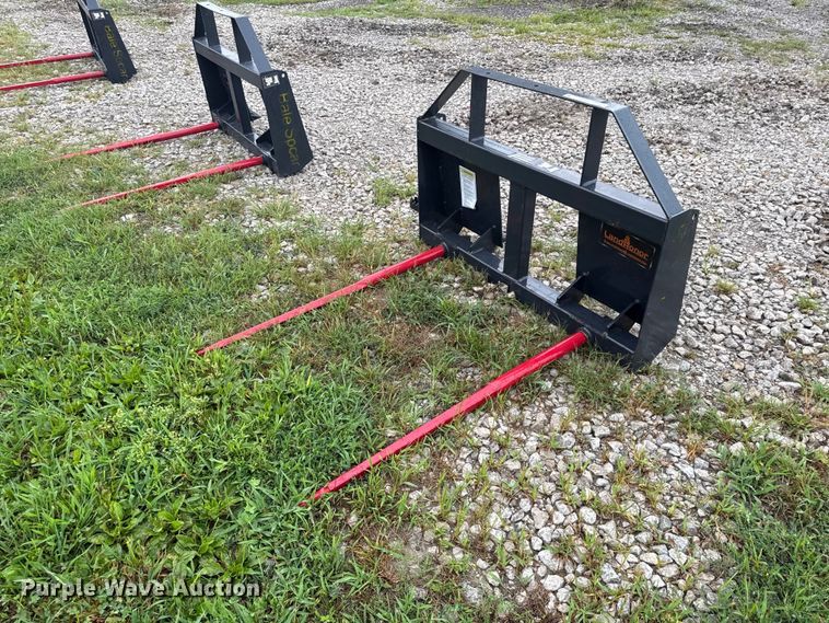 2025 LandHonor BS-12-2500G skid steer bale spear - EX2137