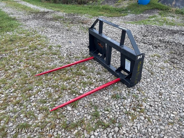 2025 LandHonor BS-12-2500G skid steer bale spear - EX2138