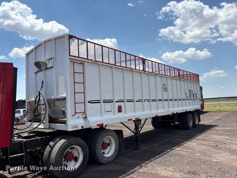 2015 Blatz Silera live bottom sillage trailer - FC2503