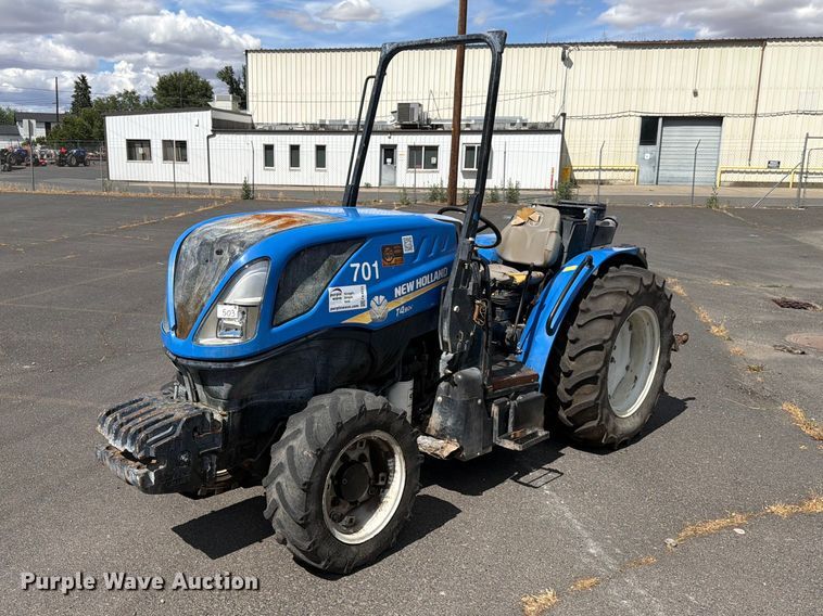 2018 New Holland T4.80V MFWD tractor - FK4533