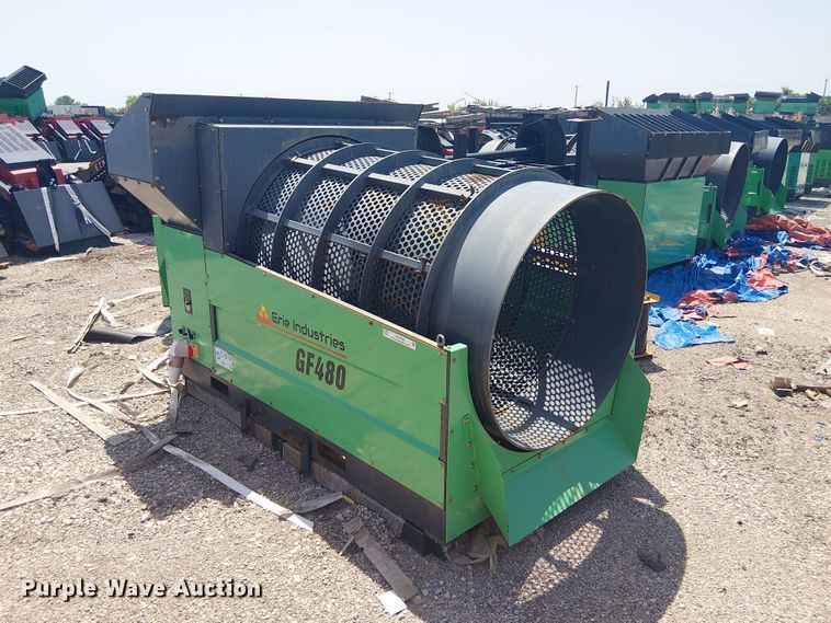 Erie Industries GF480 trommel screen - NC9796
