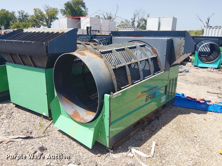 Erie Industries GF480 trommel screen - NC9797