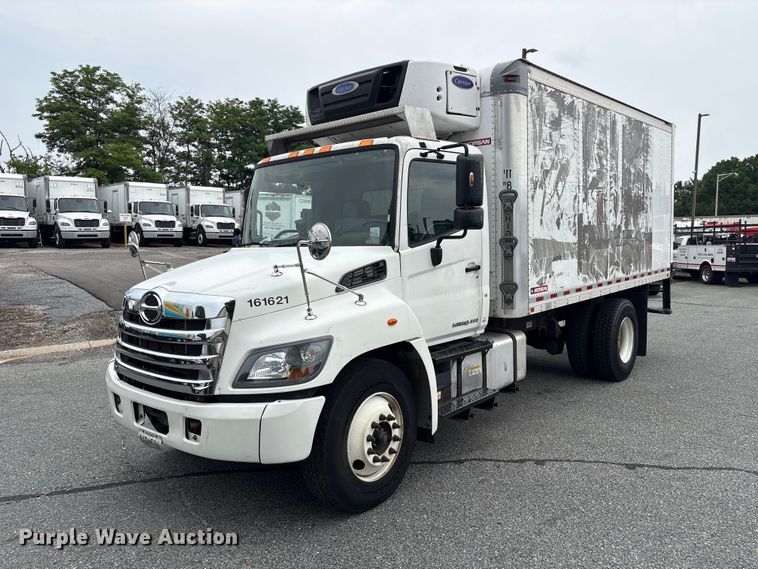 2016 Hino 268 refrigerated truck - DT2912