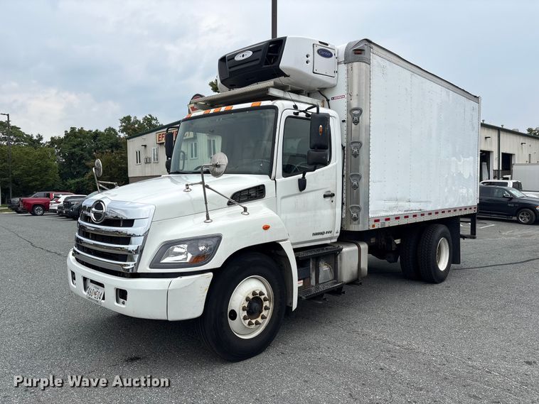 2017 Hino 268 refrigerated truck - DT2914