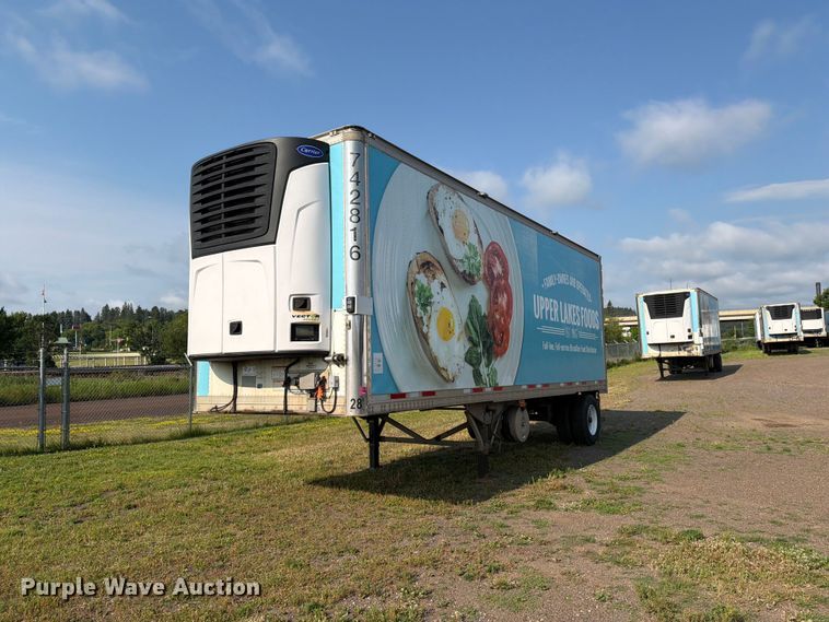 2017 Cimc Reefer Trailer,inc refrigerated van trailer - DV8517
