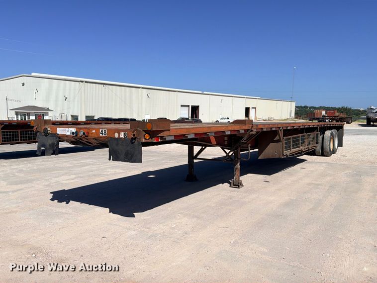 1998 Lufkin RM-ST flatbed trailer - ED5396