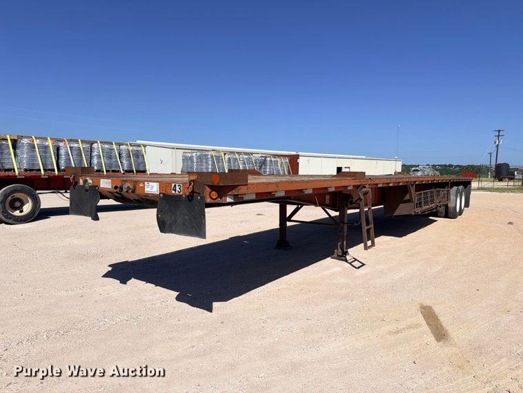 1998 Lufkin RM-ST flatbed trailer - ED5398