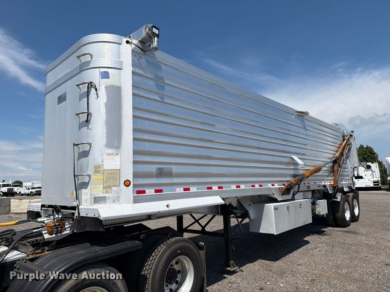 2010 Travis 2010 37FT. TRAVIS S87.5 end dump trailer - EG9308