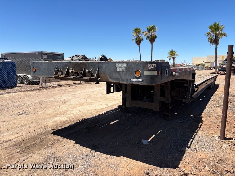 2009 Landoll Corporation Tran45 drop tilt deck equipment trailer - EL2493