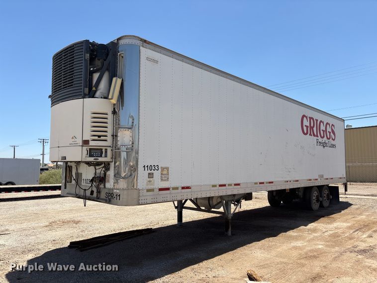 2004 Wabash refrigerated van trailer - EL2517