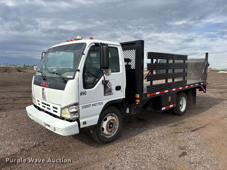 2007 GMC W4500 flatbed truck - EL2534