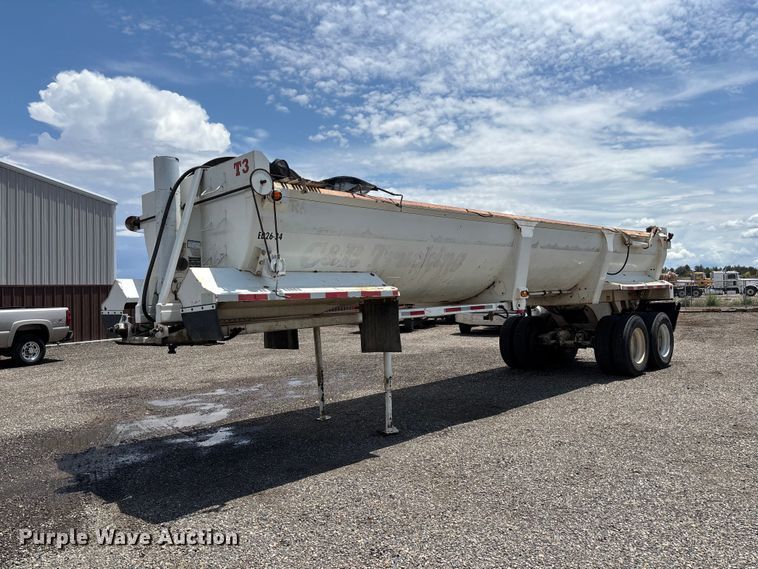 2005 Ranco Anvil end dump trailer - EL2538