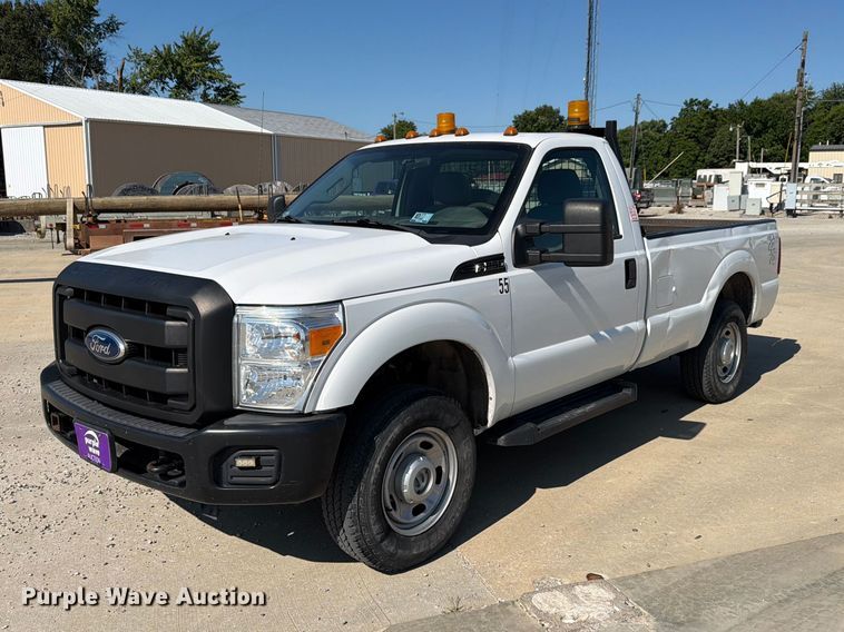 2011 Ford F250 Super Duty pickup truck - EX4587